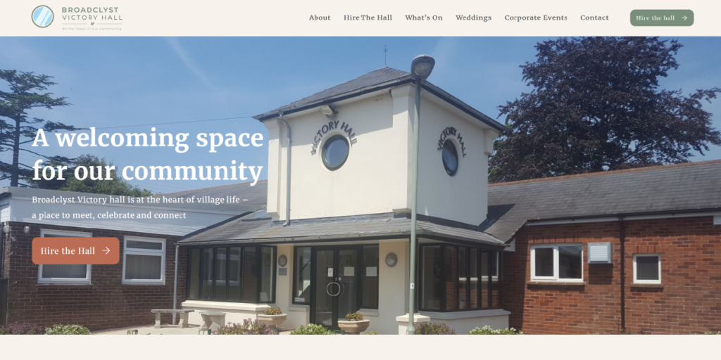 victory hall website