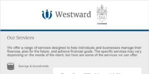 westward brochure